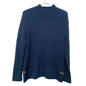 gollehaug thick,  ribbed, 50% Merino wool, 50% polyester, long sleeve swe…